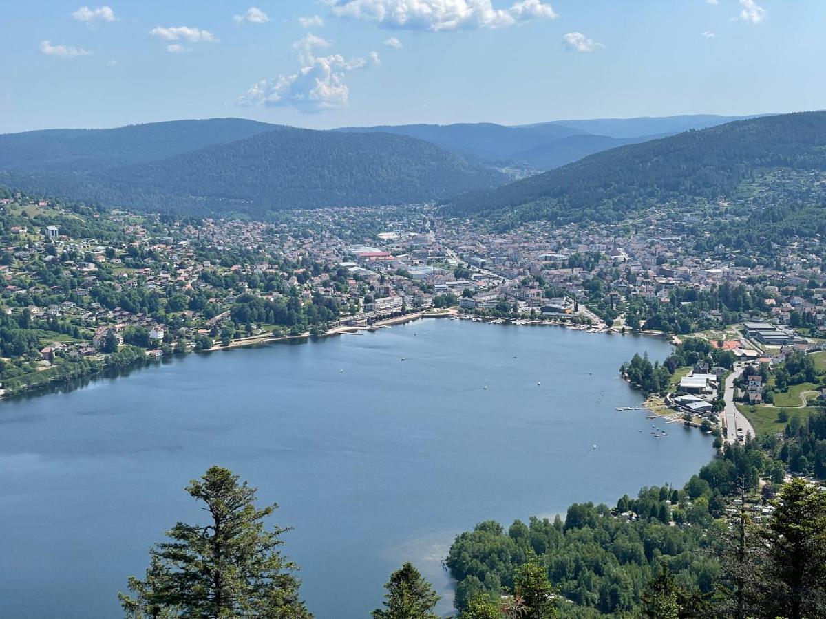 Le Chalet Blanc De Gerardmer Avec Spa Экстерьер фото